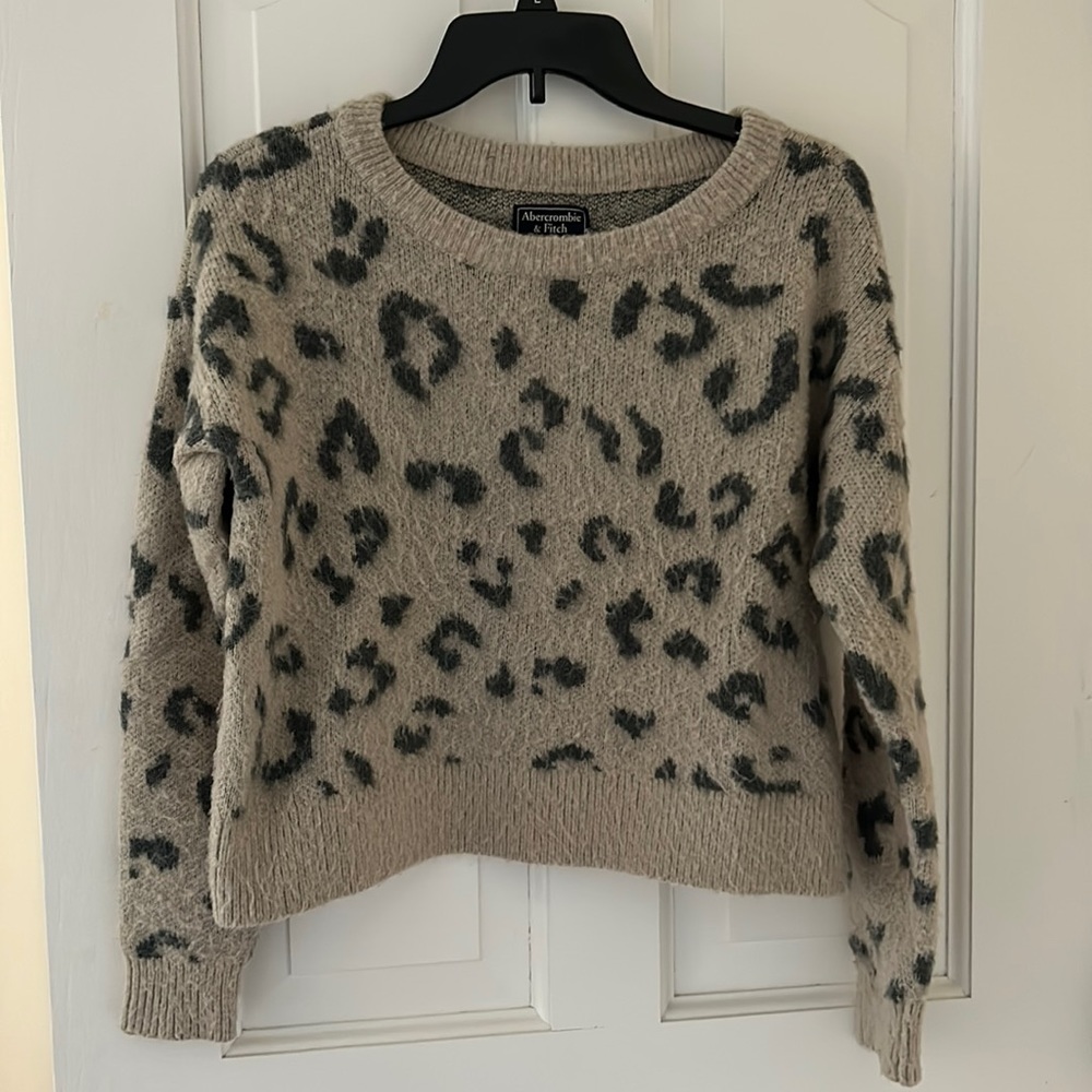 Abercrombie fuzzy sweater
